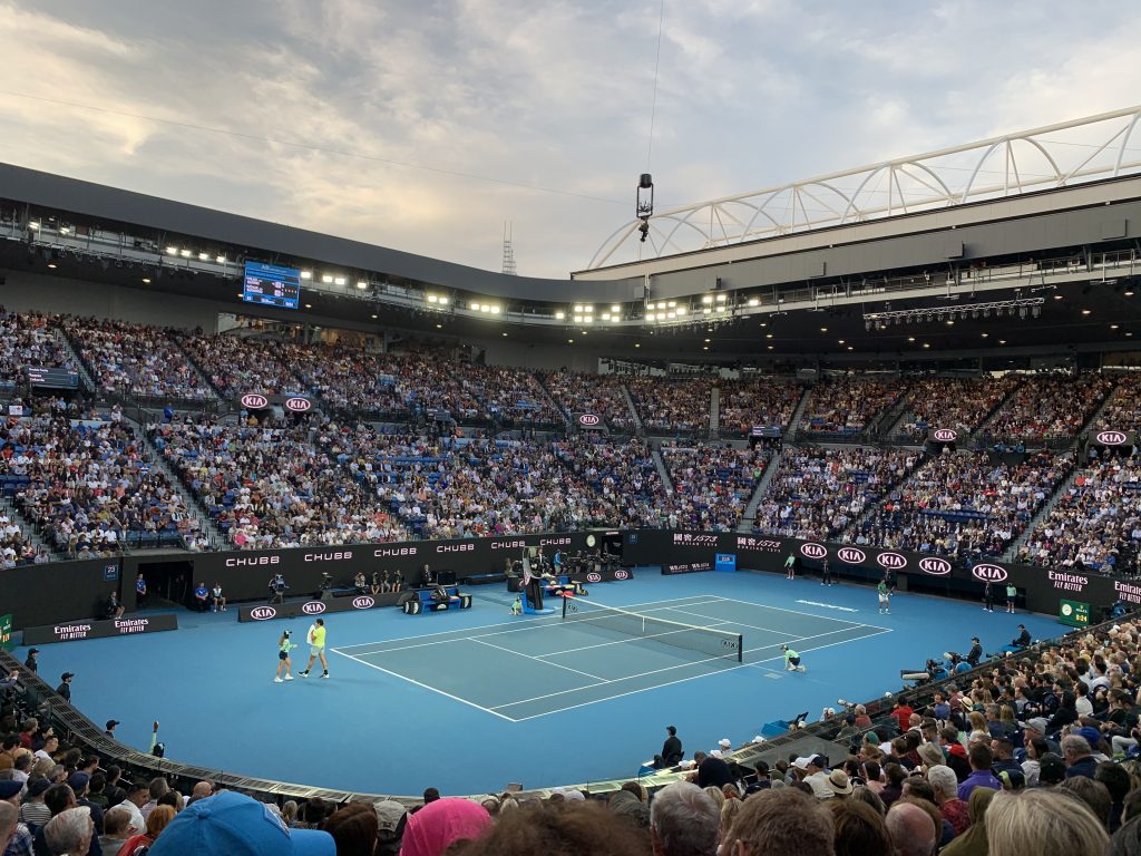 Australian Open. Rod Laver Arena, Melbourne’s rich history venue